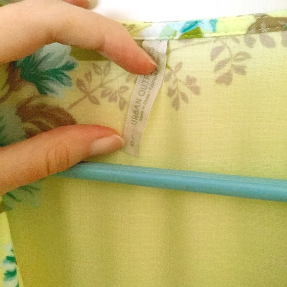 Urban Outfitters Floral Ruffle Midi Dress - Picture 2 of 4